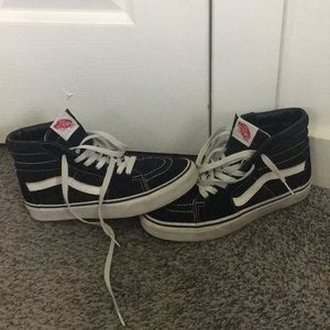 Black High top vans